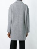 single breasted oversized coat