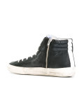 Slide hi-top sneakers