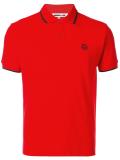 logo print polo shirt