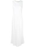satin maxi dress
