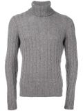 cable knit turtleneck jumper