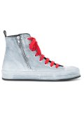 painted hi-top sneakers 