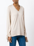 V-neck jumper