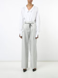 striped tailored trousers