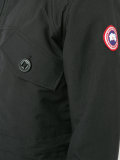 zip-up hooded jacket