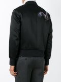 eagle patch bomber jacket