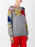 'Intarsia'花卉毛衣