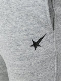 star print track pants