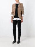 double flap pocket blazer