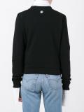 'V' embellished sweatshirt