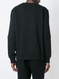 embroidered logo sweater