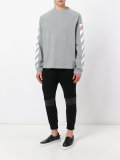 sleeve panel sweatshirt 
