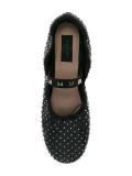 Valentino Garavani embellished Rockstud Ballerinas