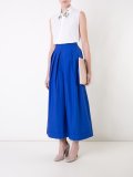wide leg cropped trousers 