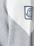 Knit patch sleeve cardigan 