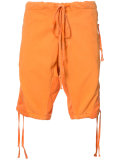 panelled shorts