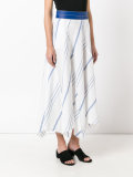 striped handkerchief skirt
