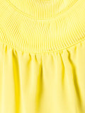 round neck shift blouse