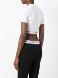 logo trim cropped top