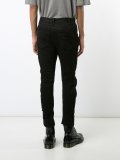 distressed panelled trousers 