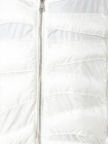 curved panel hooded jacket