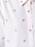 GG micro rose grid shirt