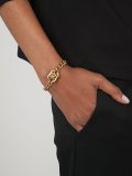 CC turn lock chain bracelet