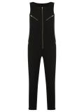 zipped jumpsuit