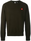 print detail sweatshirt