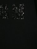 sequined logo sweatshirt