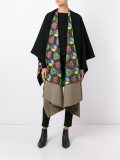 double face poncho