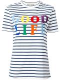 'good life' print T-shirt