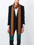 striped scarf