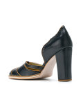 chunky heel pumps