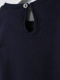 French coffee print top