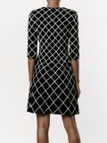 pearl embellished lattice dress