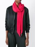 pleated scarf