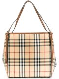 house check shoulder bag