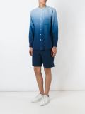degradé mandarin collar shirt