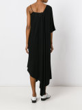 jersey one shoulder dress