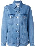'l'avenue' patch denim jacket