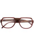 oval frame glasses