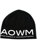 logo printed beanie