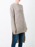 high low hem jumper