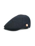 houndstooth pattern beret