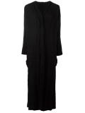 textured long coat