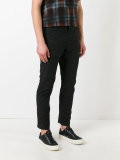 checked T-shirt