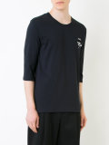 flower long T-shirt 