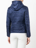 zipped padded jacket