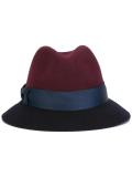 colour block hat